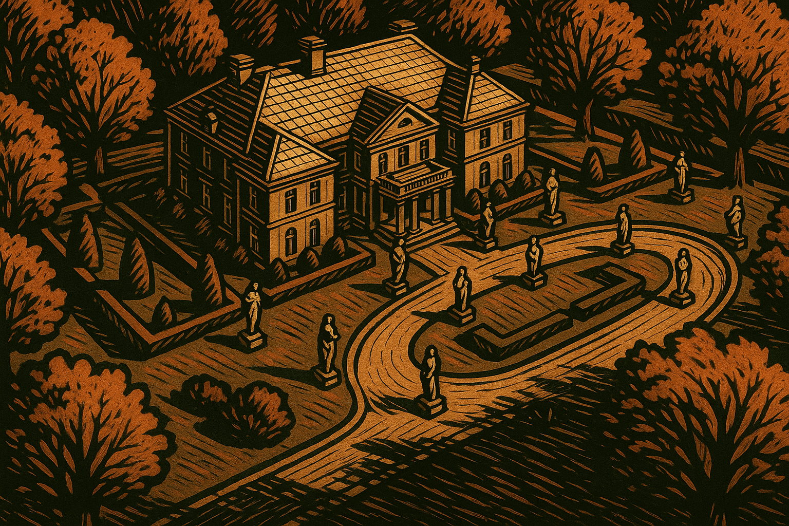 Blackwood Manor Affairs — sídlo